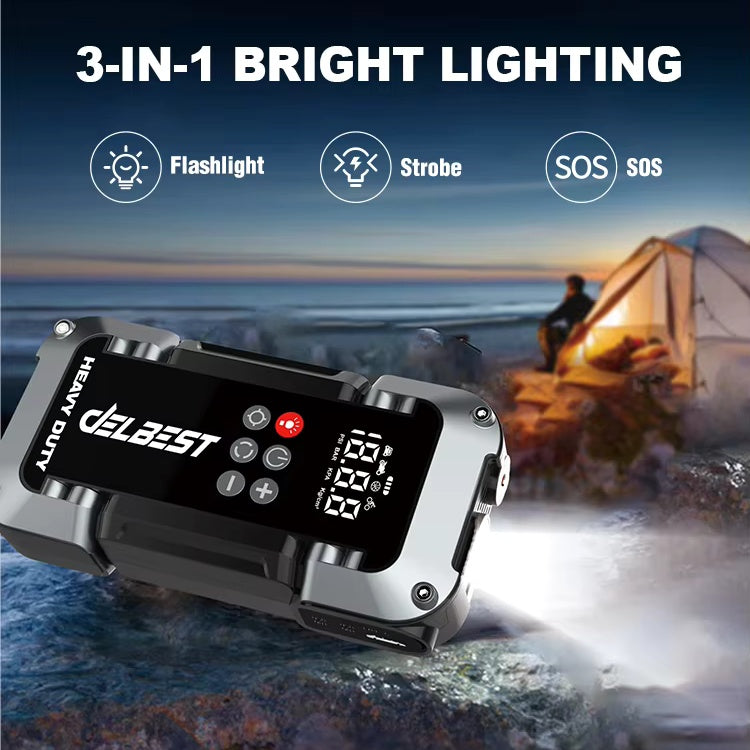 6 in 1 Car Jump Starter Kit